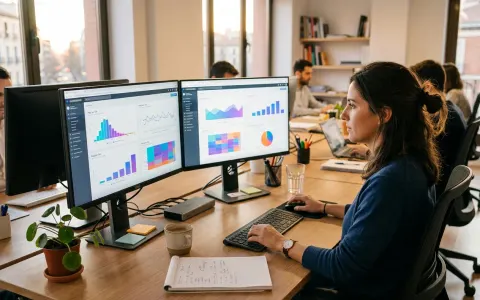Puesto de trabajo revisando campanas de pago