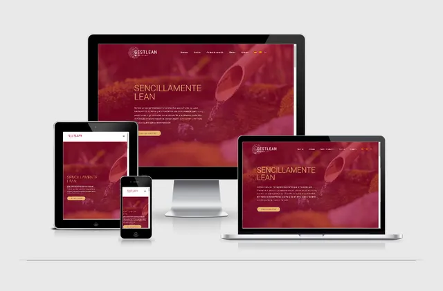 Gestlean consulting — Diseño web