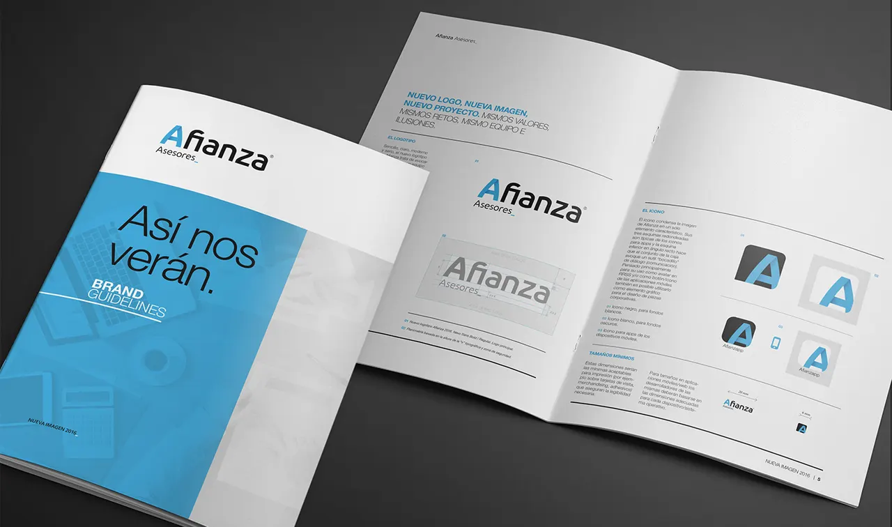 diseño de marca afianza asesores