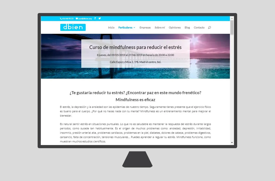 calendario de cursos dbien