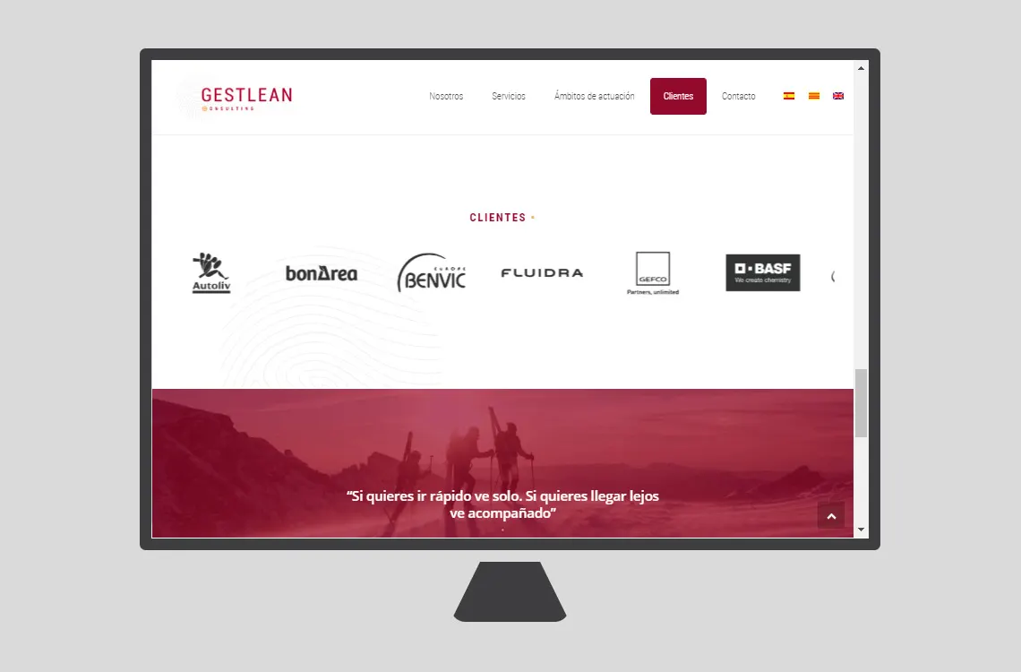 landing page gestlean
