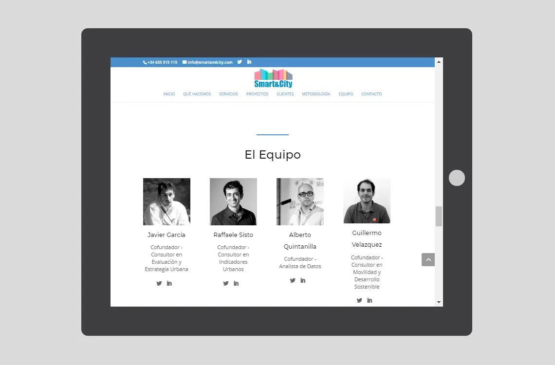smart&city diseño web