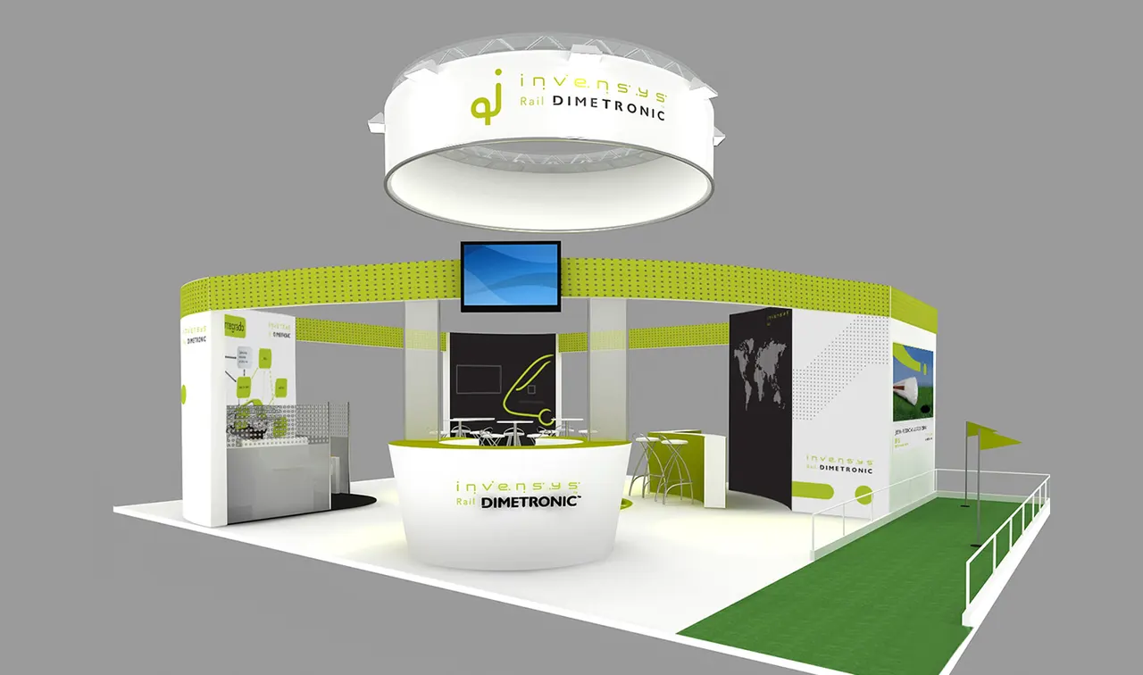 Stand circular de Invensys Rail Dimetronic