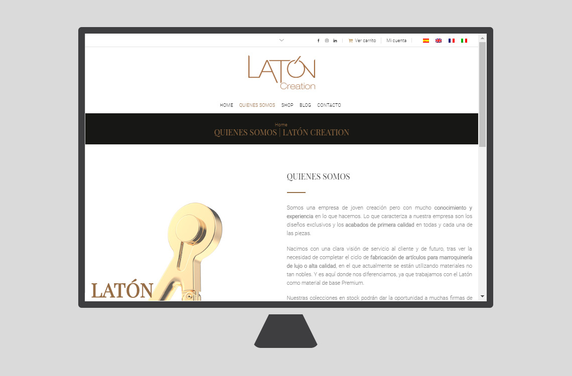 catalogo online laton creation