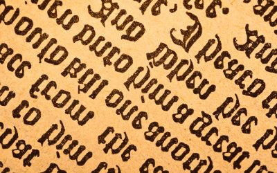 Tipografía gótica: todo un clásico en el diseño gráfico