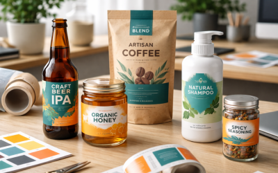 Diseño de etiquetas: cómo crear etiquetas que venden y posicionan