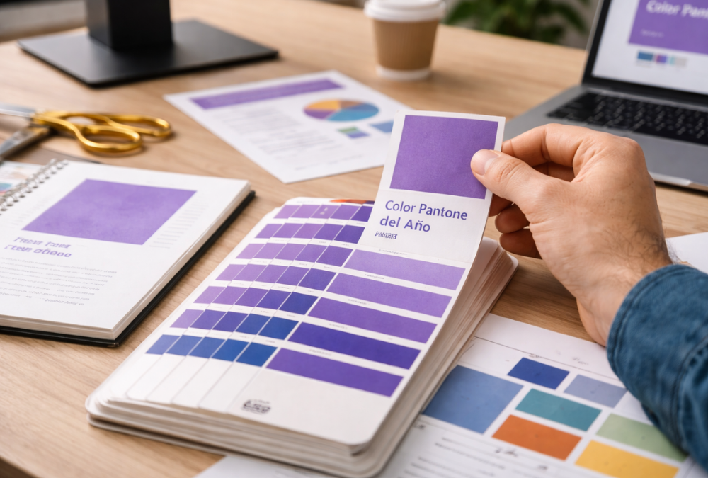 Color Pantone del año: impacto en diseño y branding