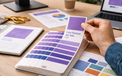 Color Pantone del año: impacto en diseño y branding