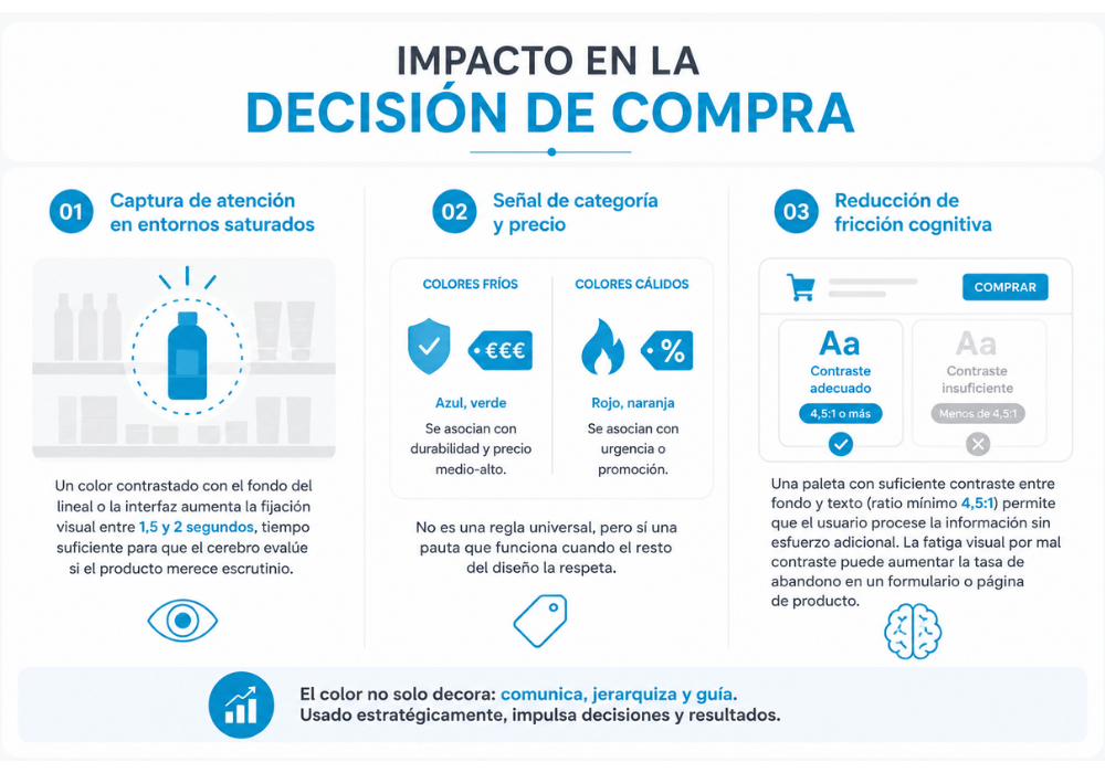 Psicología del color en marketing qué es